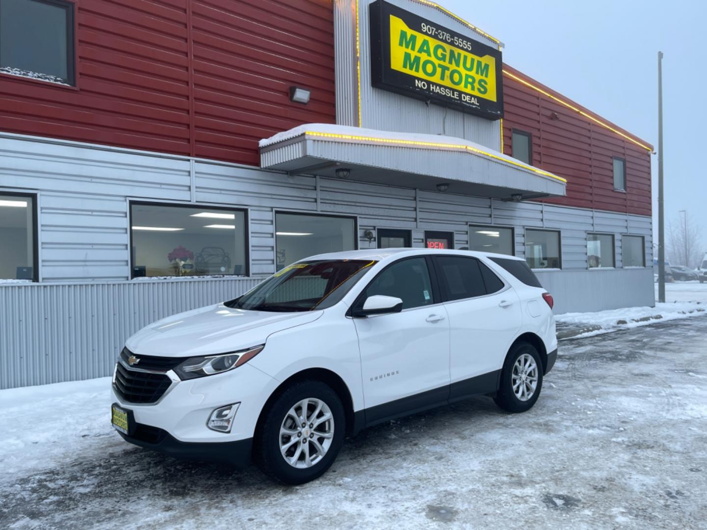 2021 Chevrolet Equinox LT AWD (2GNAXUEV8M6) with an 1.5L L4 DOHC 16V TURBO engine, 6A transmission, located at 1960 Industrial Drive, Wasilla, 99654, (907) 274-2277, 61.573475, -149.400146 - Photo#0